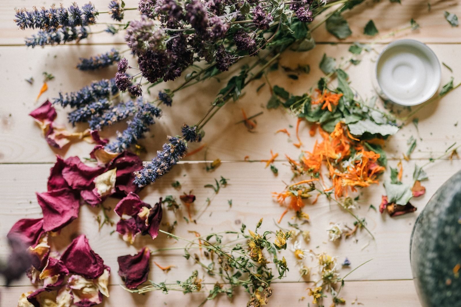Dried botanical ingredients used to make plant extracts